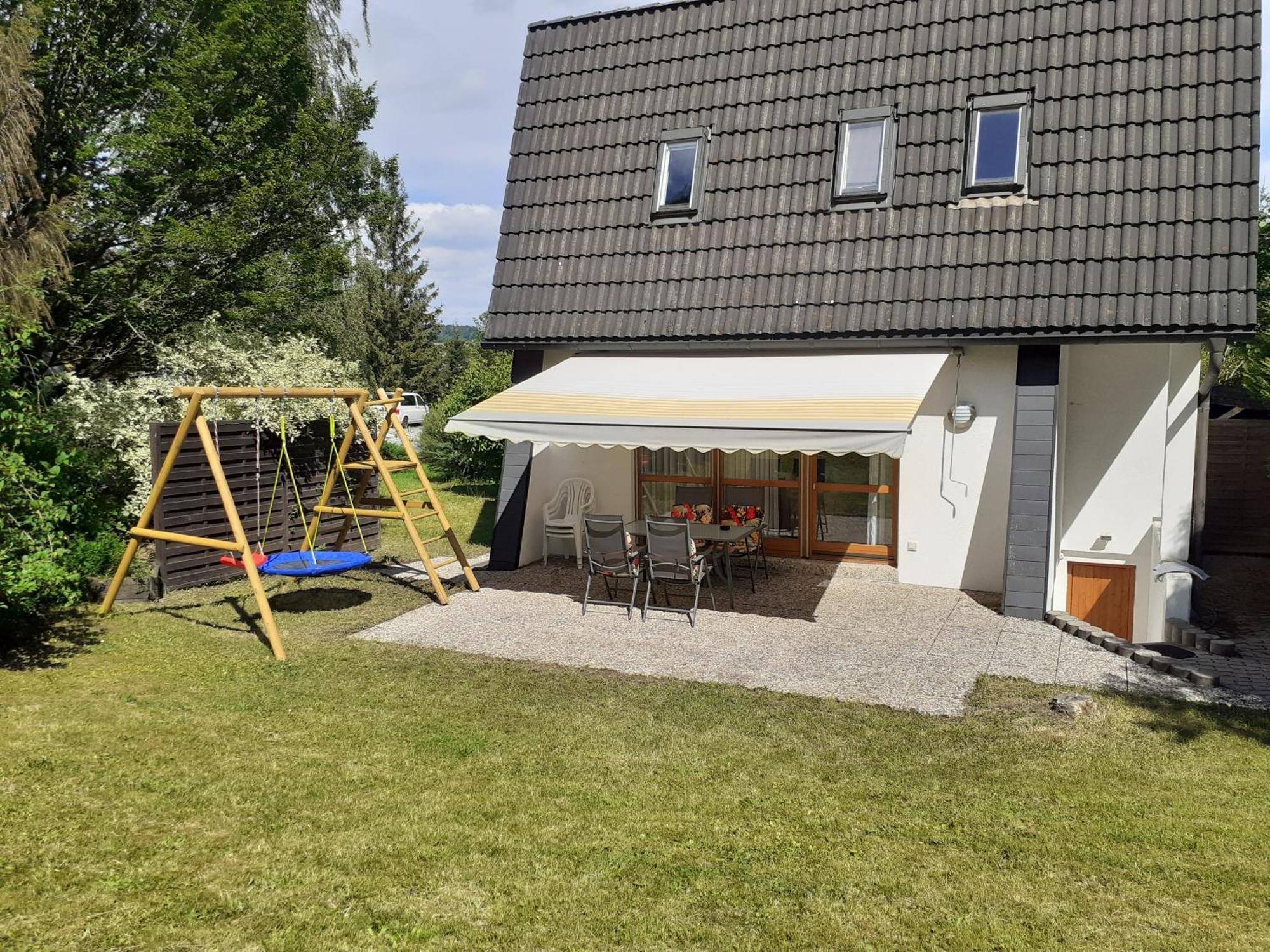 Ferienhaus Am See Lichtenberg Bayern Frankenwaldsee Exterior foto